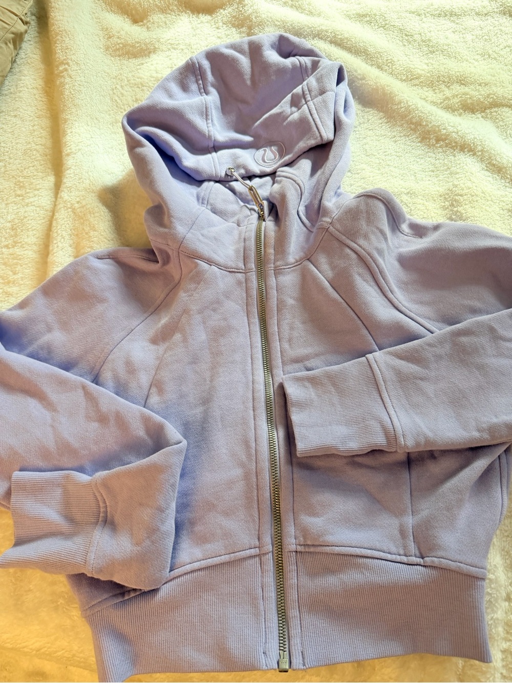lululemon athletica Lavender Zip-Up Hoodie